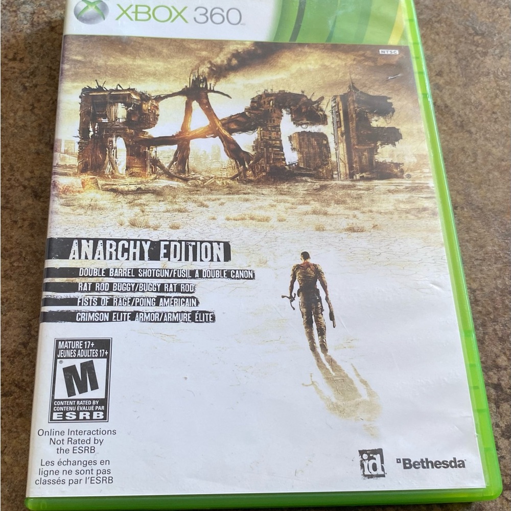 Rage Anarchy Edition for 360 - Green Case